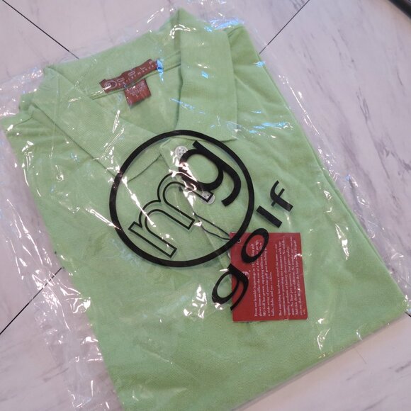 Trio of Brand New Golf/Tennis Shirts, L. Orange, Green, Yellow. - Picture 8 of 9